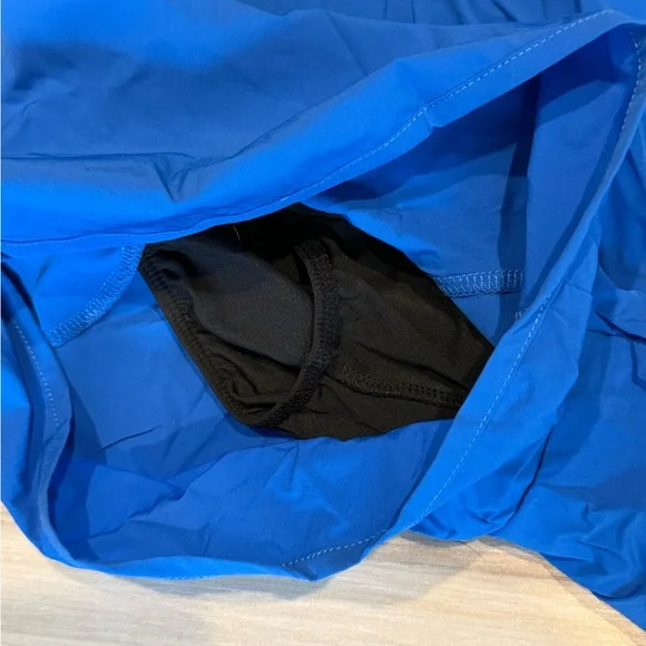 Pudolla Women's Blue Athletic Shorts - Picture 3 of 7